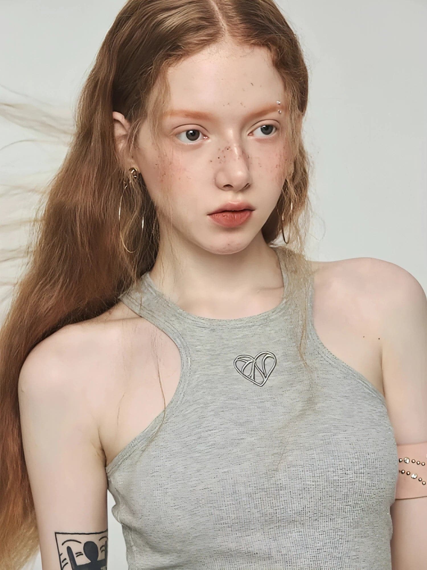 1Jinn Basic Embroidered Tank Top - chiclara