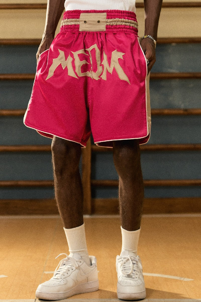Boxing Shorts with Logo - chiclara