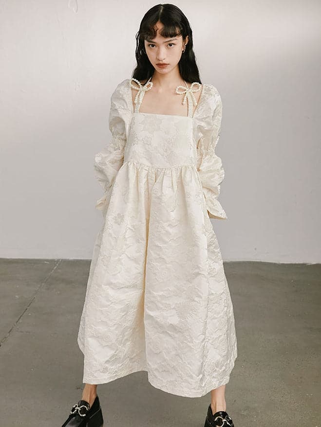 Princess-Inspired Midi Dress - chiclara