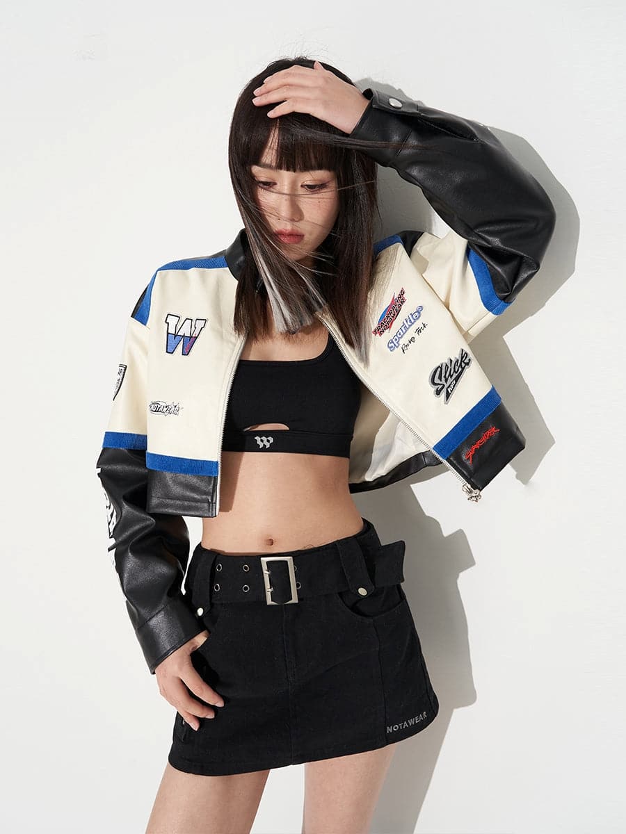 Denim Anti-Glare Skirt - chiclara