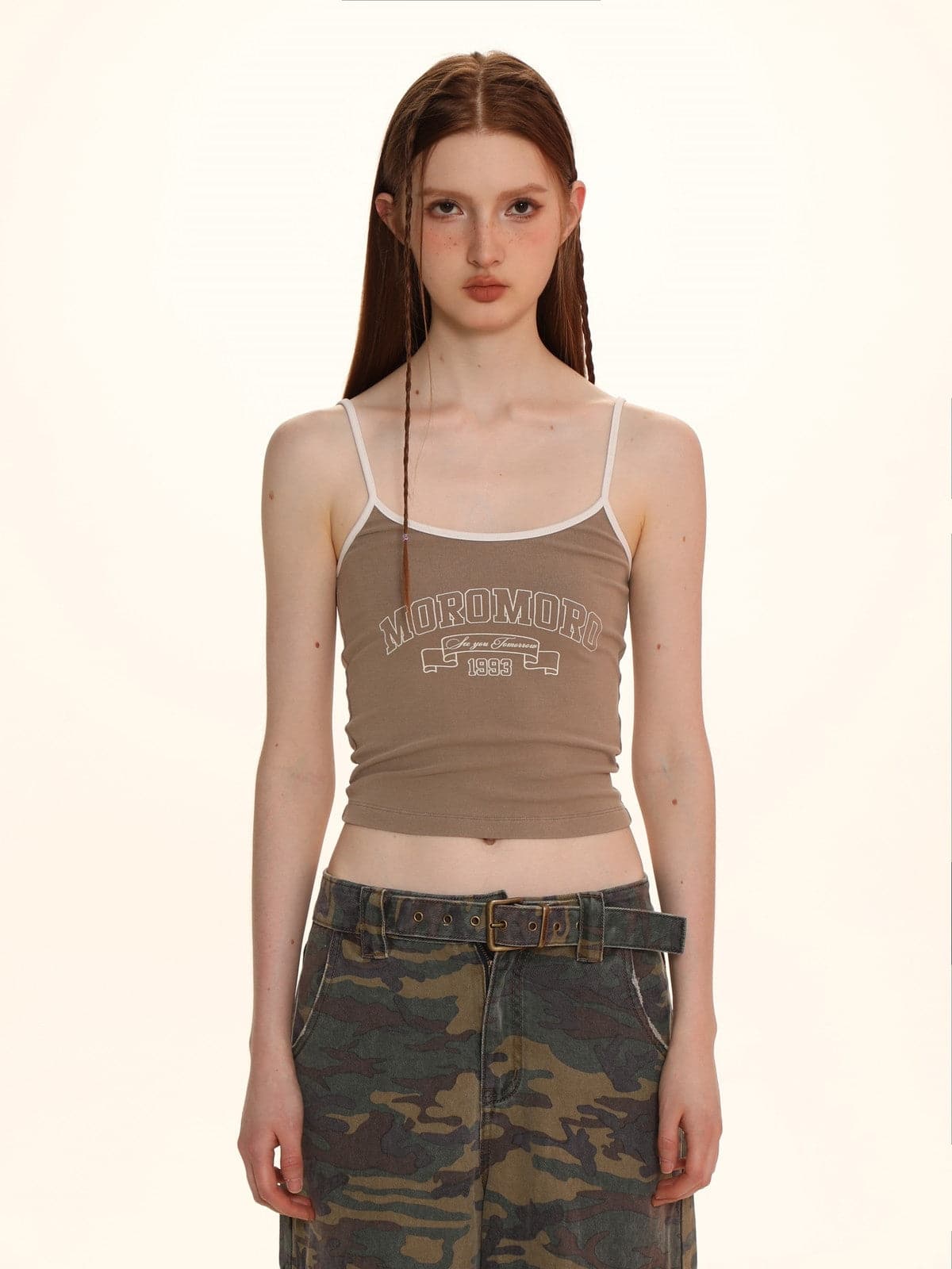 Sleek Minimalist Logo Camisole - chiclara