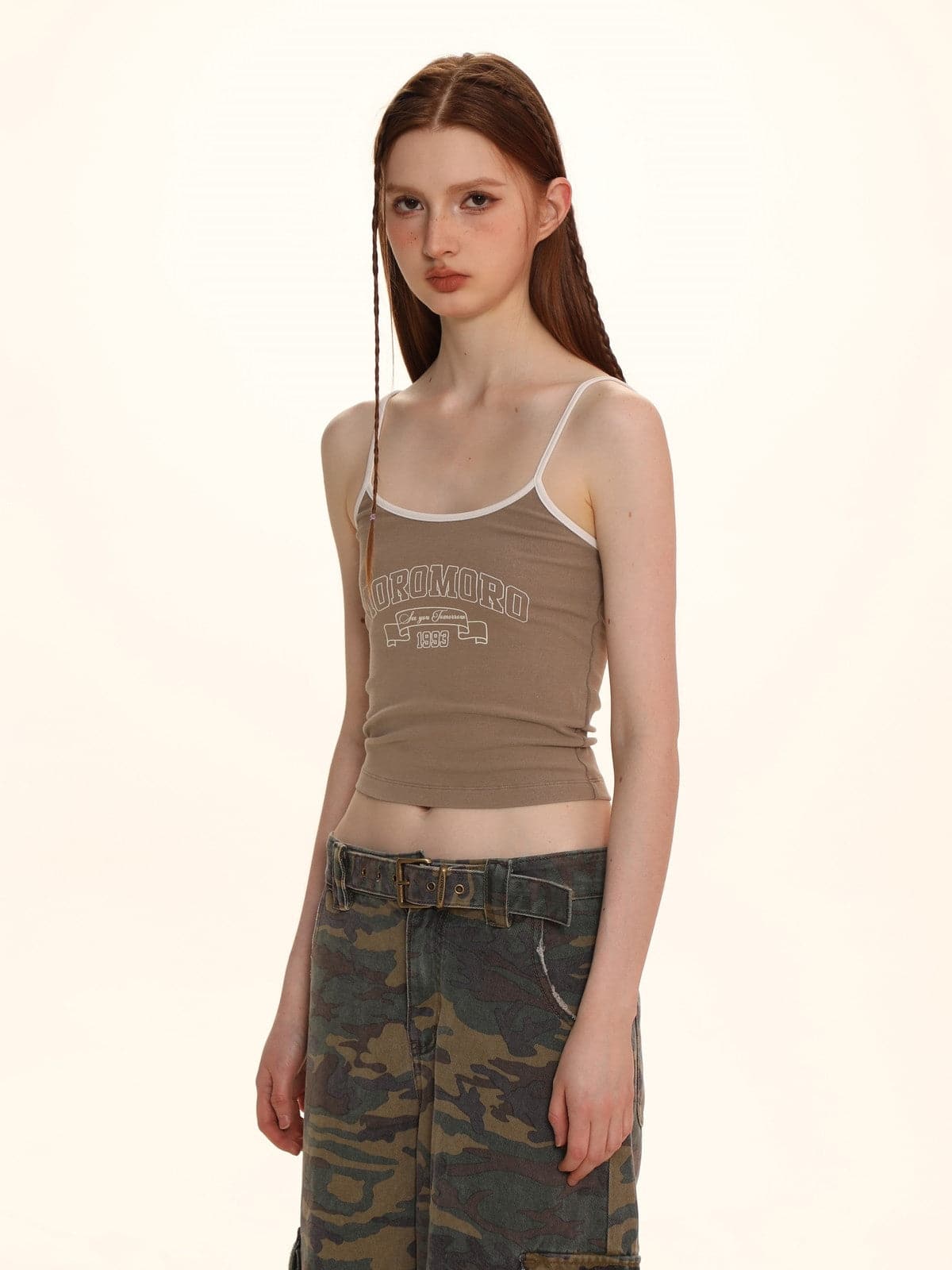 Sleek Minimalist Logo Camisole - chiclara