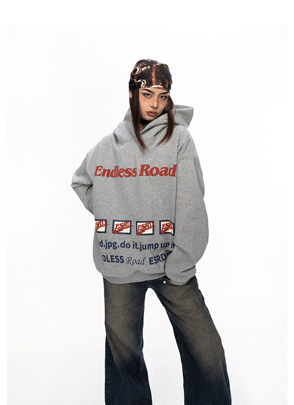 Vintage Vision Hooded Sweatshirt - chiclara