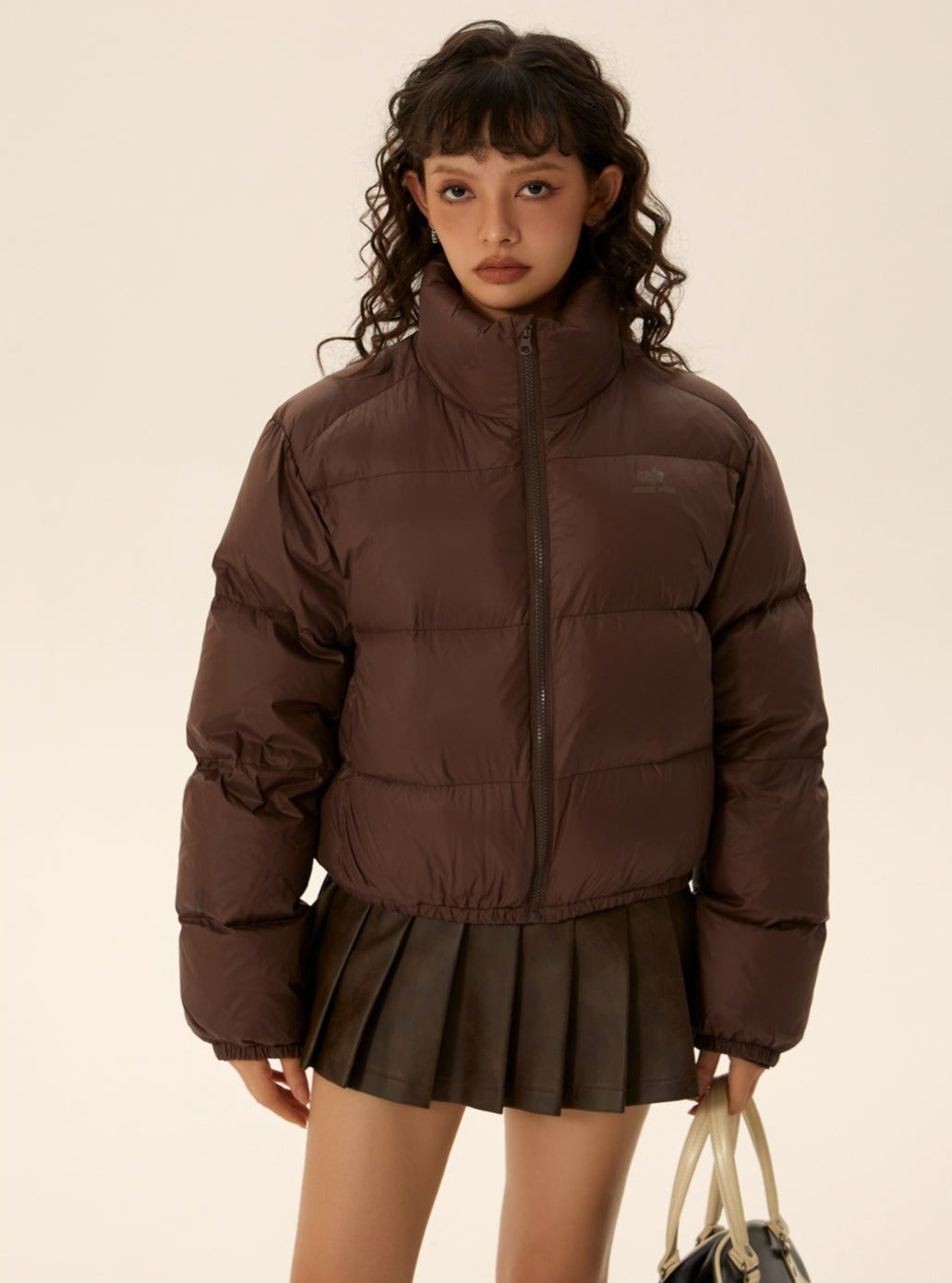 Urban Short Style 90Fil Puffer Jacket - chiclara