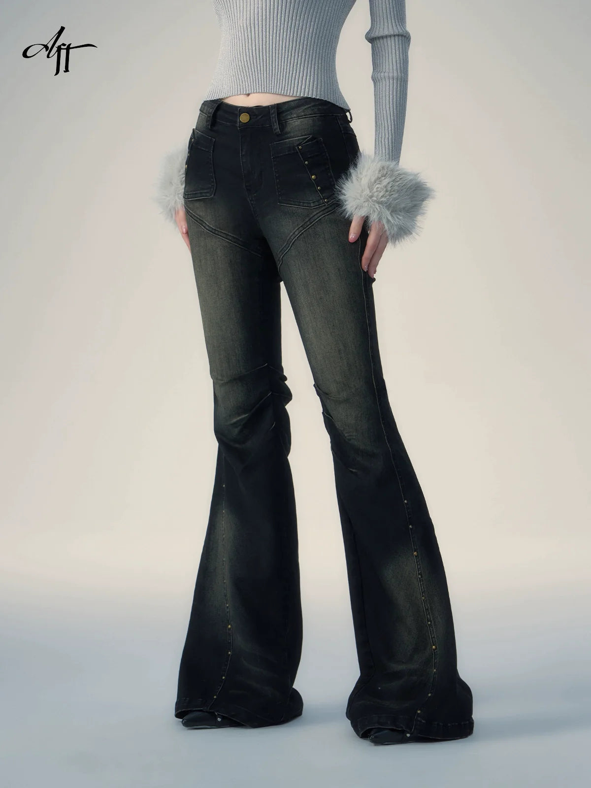 American Vintage Babes Jeans Pants - chiclara